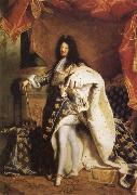 Hyacinthe Rigaud Portrait of Louis XIV Spain oil painting artist